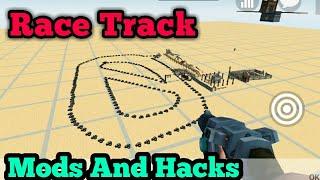 Ultimate Sandbox- American RACE TRACK (Mods and Hacks)