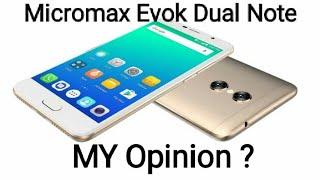 Micromax Evok Dual Note Full Specifications || My Opinion