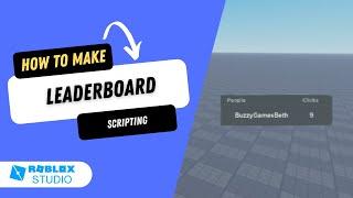 How to Make a Leaderboard (Leaderstats)