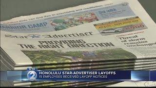 15 Honolulu Star-Advertiser employees receive layoff notices