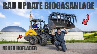 Biogasanlage Bau Update bei Basti ️  & neuer Hoflader!