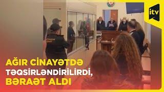 Təqsirliliyi sübuta yetirilmədi, məhkəmə zalında azadlığa buraxıldı