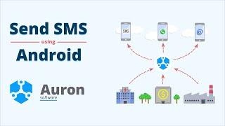 Auron SMS Server - Send SMS from your PC using Android