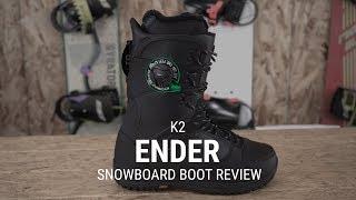 K2 Ender 2019 Snowboard Boot Review - Tactics