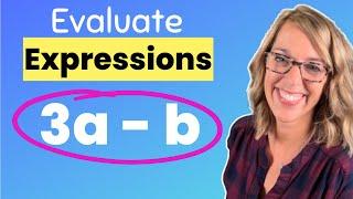 Evaluate Expressions for Algebra I The Easy Way