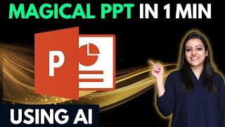 How to make Powerpoint Presentation using AI on Mobile Phone & PC  using Gamma AI   | Ritika AI