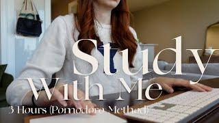 3 Hour Study with Me | 10 Minute Breaks, Lofi Study Tunes, Study with Kaelyn (Yale PhD)