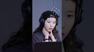 갑작스러운 애드리브 요청에 당황한 아이유 #아이유 #IU #미인