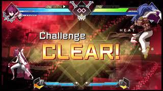 Yuzuriha All Combo Challenges! - Blazblue Cross Tag Battle (PS4/Steam)