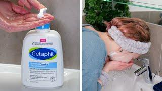 How to use Cetaphil Hydrating Foaming Cream Cleanser