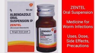 Zentel Oral Suspension | Medicine for Worm Infections | MedPharma 24x7