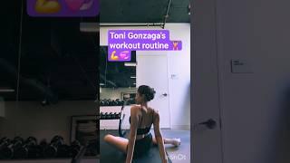 Toni Gonzaga's workout routine #tonigonzaga #workout