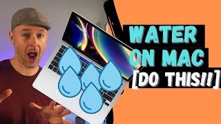 Spilled Water On Your Macbook Laptop? Do This FIRST & Fix It FAST!!!