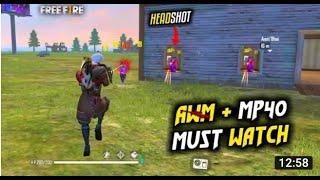 Free Fire game play #AWM AND MP40 ||gaming with mukul