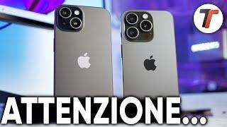 iPHONE 15 vs iPHONE 15 PRO: vi dico QUALE COMPRARE!