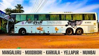 KSRTC AIRAVAT CLUB CLASS VOLVO B11R | MANGALORE TO MUMBAI FULL BUS JOURNEY | ROUTE RESTARTED | NH 66