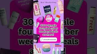 What’s better than snagging holiday deals? Supporting amazing women-led brands while doing it! 