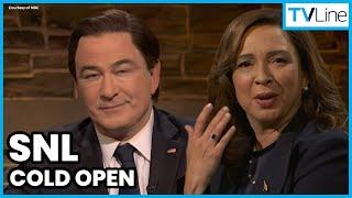 SNL Cold Open | Alec Baldwin's Bret Baier vs. Maya Rudolph's Kamala Harris