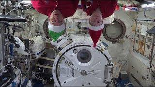 Holiday Greetings from the Space Station