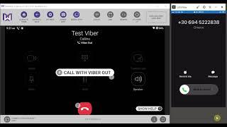 Viber - VoIP call on RealWear HMT-1