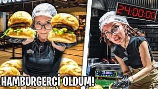 BİR GÜNLÜĞÜNE HAMBURGERCİ OLDUM !