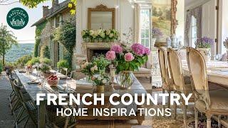 Charming Indoor-Outdoor Harmony of French Country Homes: The Art of Simplicity and Elegance