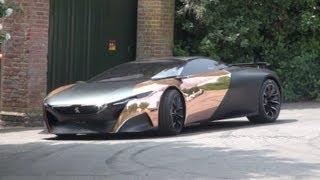 Peugeot ONYX driving @ Goodwood FoS