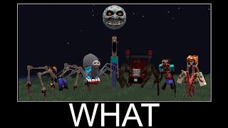 Compilation Scary Moments part 1 - wait what meme in Minecraft