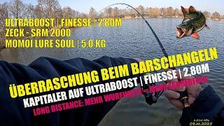 Der Kapitale - Überraschung beim Barschangeln in Brandenburg | ULTRABOOST | Finesse | 2,80m