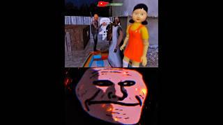 playing as grandpa with granny and squad doll troll face edit  part #2 #gamerzpandit #gaming