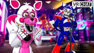 Funtime Foxy Meets the NEW Glamrock Candy The Cat MAKEOVER