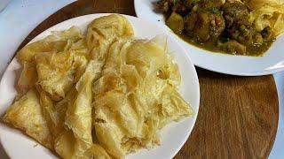 Paratha Roti/ Buss up Shut /Oil Roti, Soft & Silky. Easy Step by Step Recipe