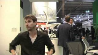 Todd Bracher at the Milan furniture fair