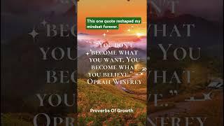 1 Quote That Will Change How You Think About Life | Proverbs of Growth