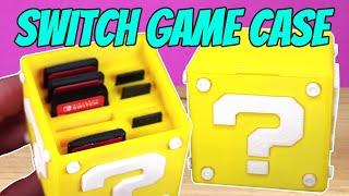 3D Printed Mario Question Block Switch Game Case