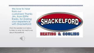 Words from a happy Shackelford Heating customer!