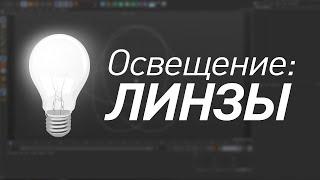 Cinema 4D Tutorials: Освещение. Линзы