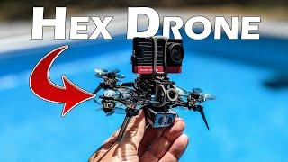 6 Motors Better Than 4? // FlyWoo Venom H20 // Micro Drone + Load