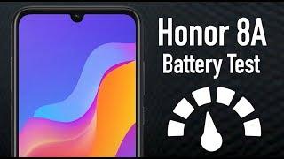 Honor 8A Battery Charging and Drain Test