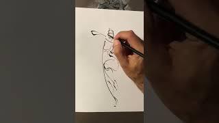 Gesture Drawing in Ink