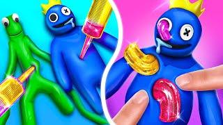 How to Make Squishy Gadjets and Rainbow Friends Fidjets | DIY by Oki Toki