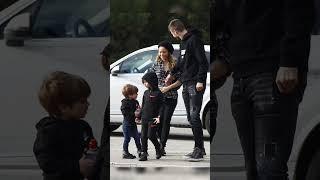 Shakira with her kids #celebrity #fashionstyle #celebrities #shakira #fashion #fashionicon #kids