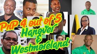 PNP Poised To Win 4 out of 5 Seats In Hanover & Westmoreland.