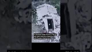Ukrainian Soldier Throws TM-62 Grenade Into Basement With Russian Infantrymen #warinukraine
