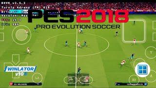 Winlator v10 | PES 2018 | Poco x3 NFC | sd 732g | Android