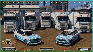 EURO TRUCK SIMILATOR 2  |  TAMIL LIVE GAME PLAY MULTIPLAYER | DLC /  TRUCKERS MP / CONVOY - VK DEMON