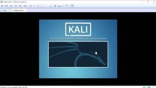 How to Install Kali Linux 2016 + Open VM Tools in VMware Workstation