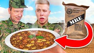 BUNDESWEHR ESSEN TESTEN mit Papa (ekelhaft)