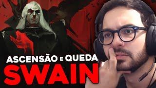 O MAIOR FOFOQUEIRO DO LOL - História do Swain (MYLON REACT)