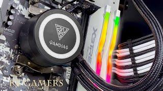 AMD Ryzen 5 2600 ASRock B450M Steel Legend RTX 2060 DarkFlash DLV22 White Gaming PC Build Benchmark